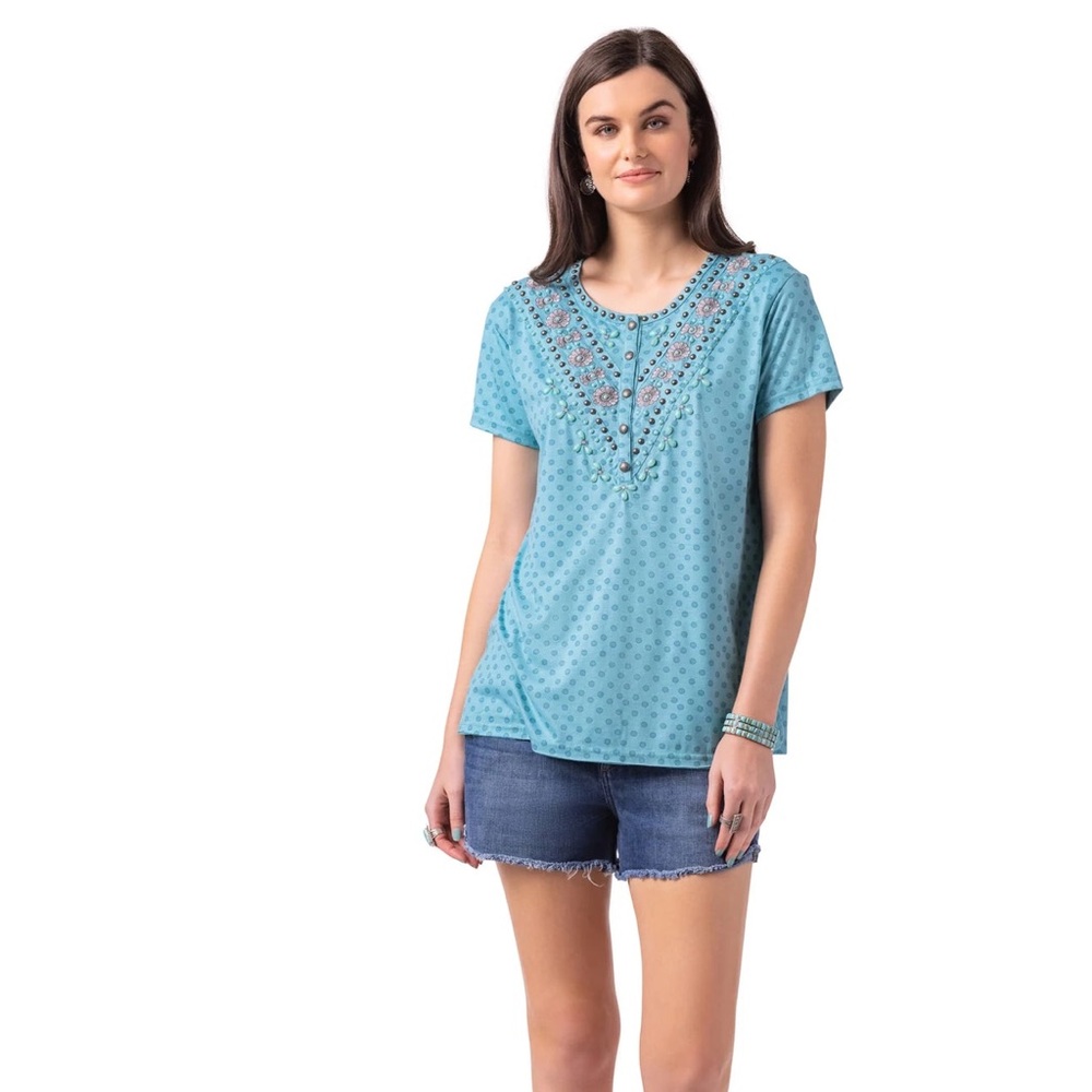 NWOT Kokopelli's Vision-Turquoise

Originally  $205.00